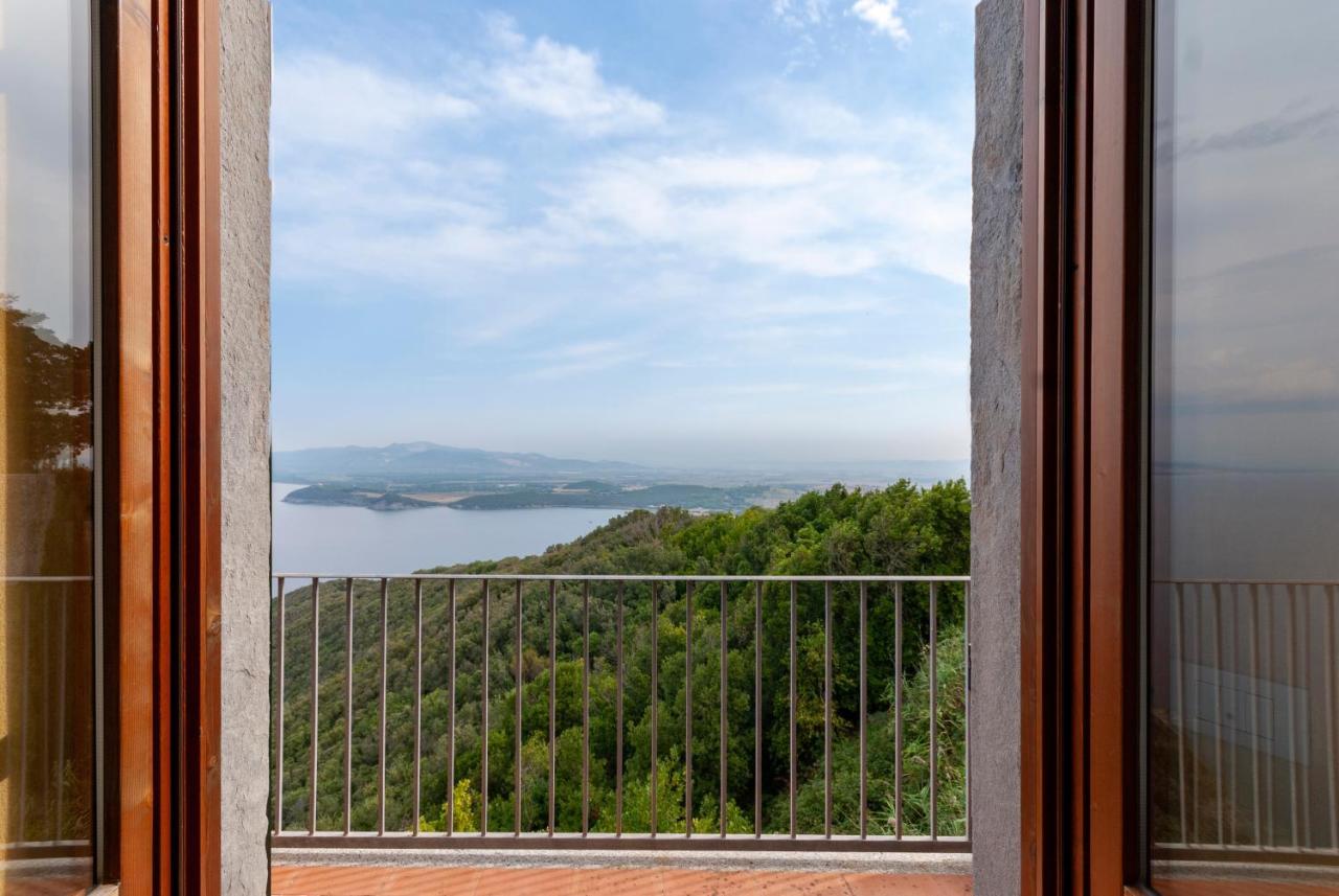 Castello Di Populonia Villa A Mare Bagian luar foto